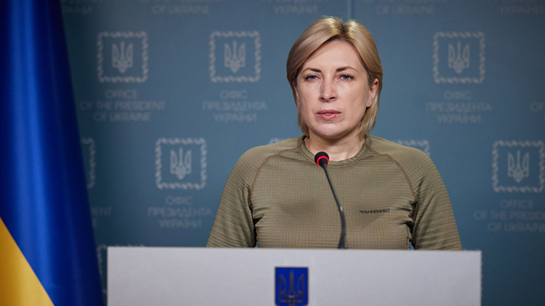 Ουκρανία: Η αντιπρόεδρος καταγγέλλει ότι κρατούνται στις ρώσικες φυλακές άμαχοι συμπατριώτες της